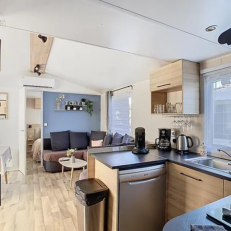 Mobil-home Ja 51 A - La Carabasse - Siblu Avec Piscine Payante Ferienhaus Vias