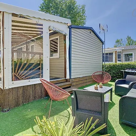 Mobil-home Ja 51 A - La Carabasse - Siblu Avec Piscine Payante Ferienhaus Vias